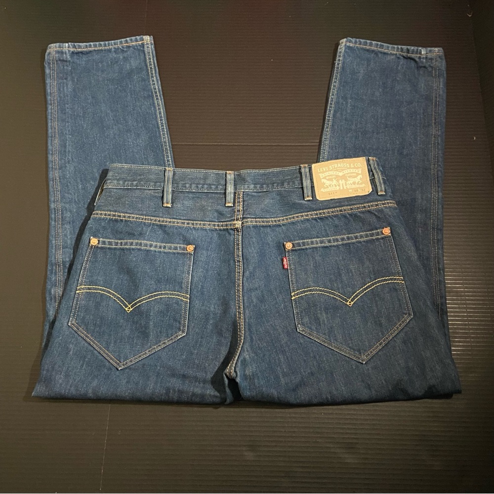 Levi’s 511 Slim Fit Jean Western Blue Wash Denim 38x32